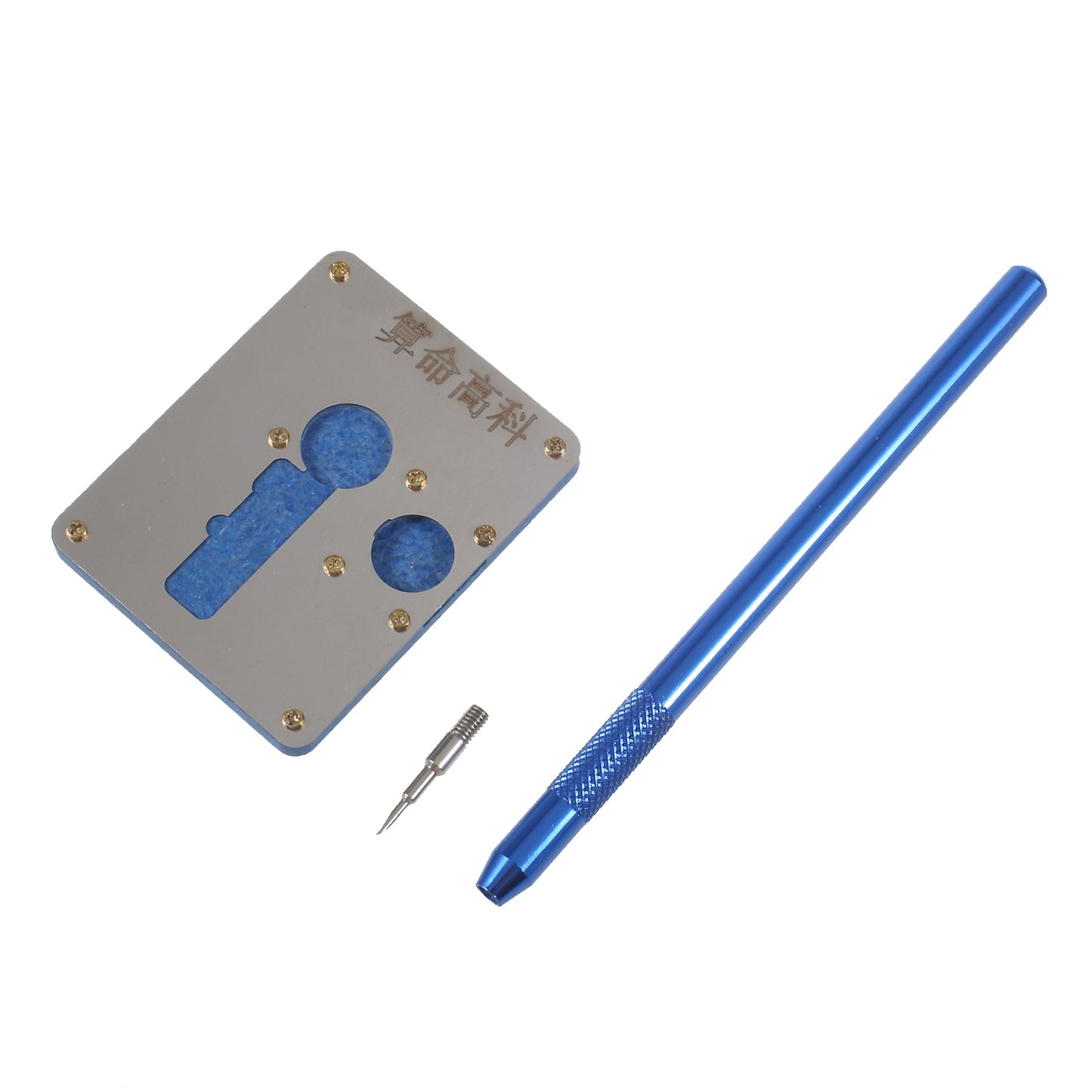 Fingerprint Home Button Repair Base + Pry Stick Kit Quick Detach Tool for iPhone 8 / 8 Plus / 7 / 7 plus