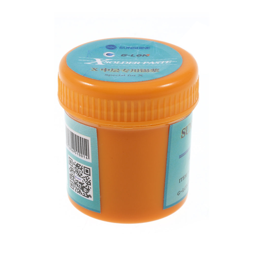 Uniqkart SP-X 50g Low temperature Soldering Tin Lead Free Solder Paste 158 Degree for iPhone X Middle Layer