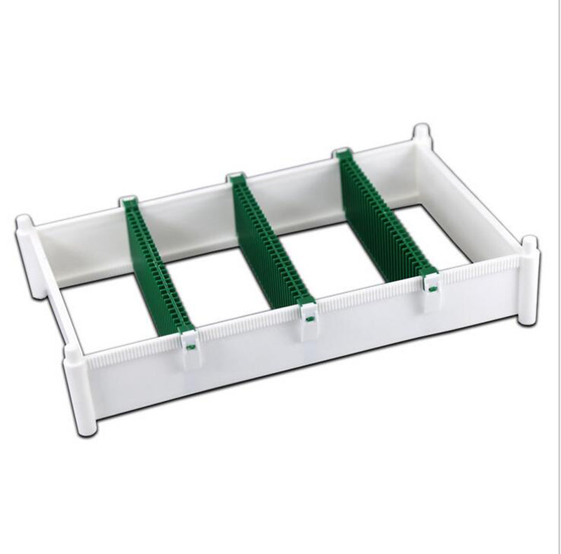 Uniqkart Anti-Static PCB Storage Rack Basket LCD Glass Card Slot Board Plastic Rack