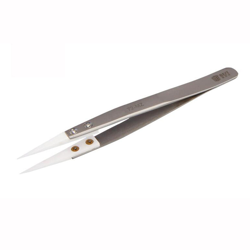 Uniqkart Uniqkart-72-MZ Precision Ceramic Tweezers 302 Stainless steel High Temperature Resistant Tweezers