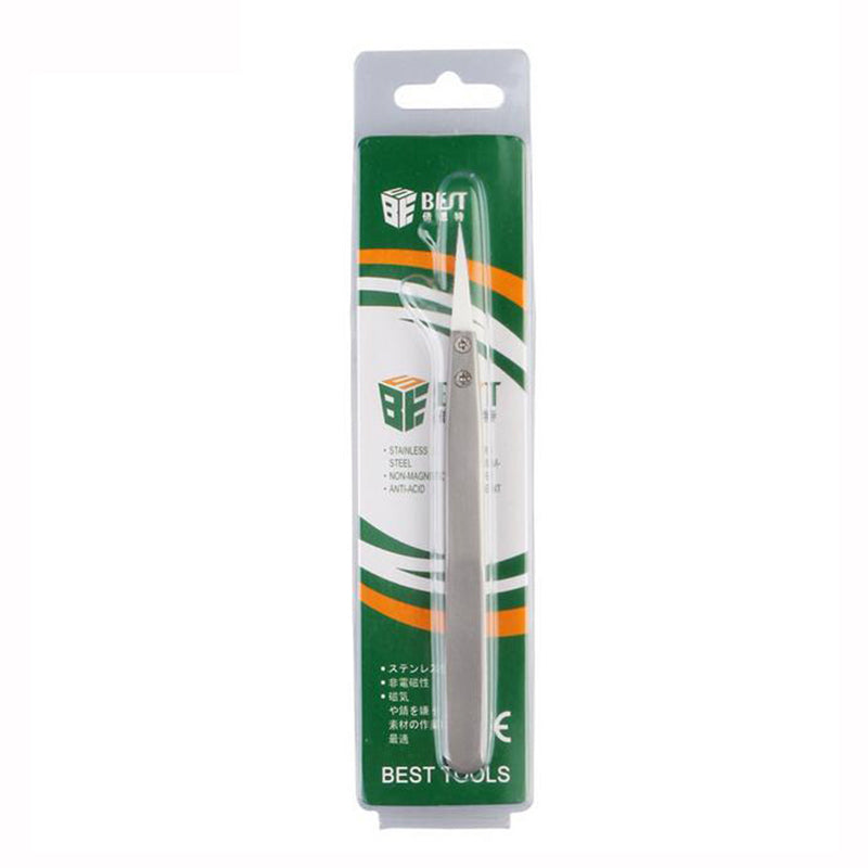 Uniqkart Uniqkart-72-MZ Precision Ceramic Tweezers 302 Stainless steel High Temperature Resistant Tweezers