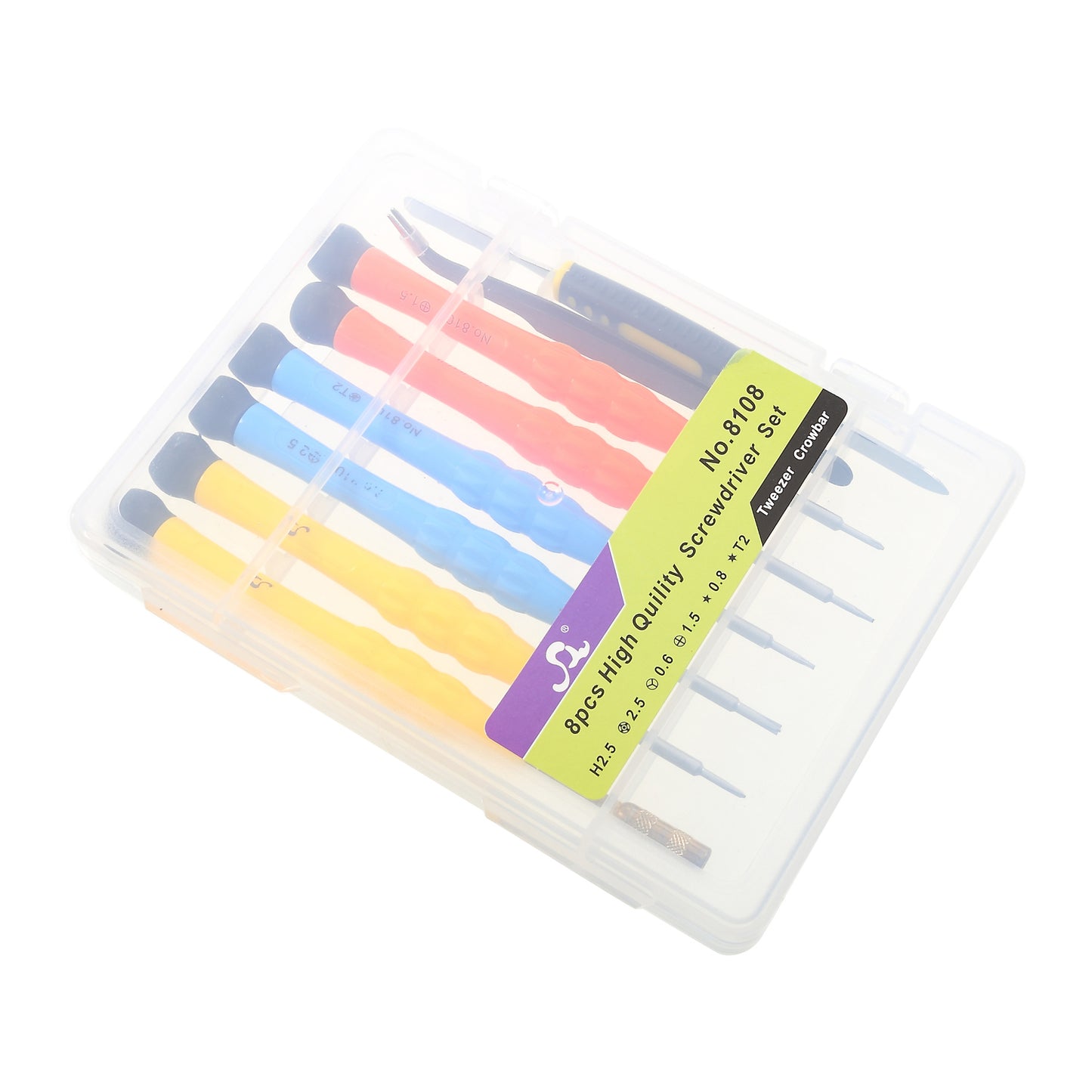 8-in-1 Professional Open Pry Screwdriver Repair Tool Kit