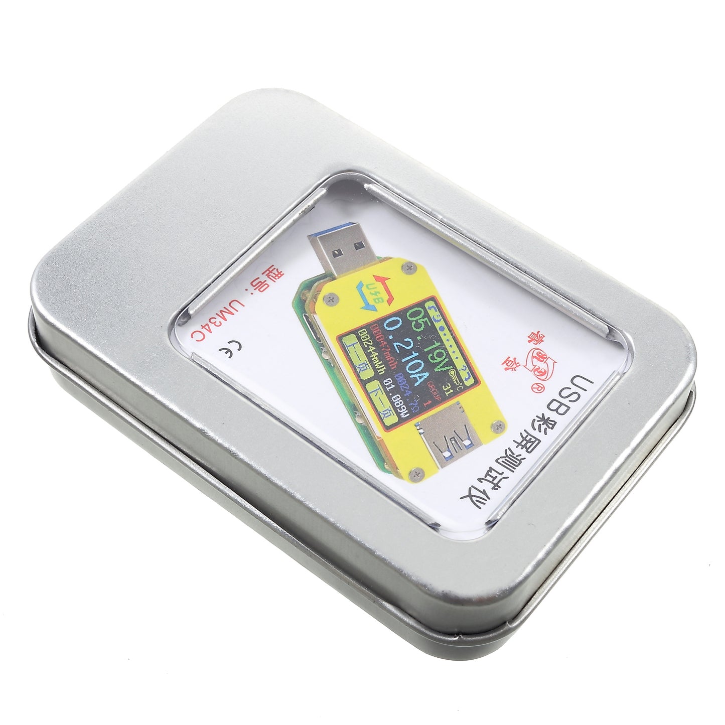 UM34C Bluetooth Voltmeter USB 3.0 Type-C Meter Android APP Ammeter