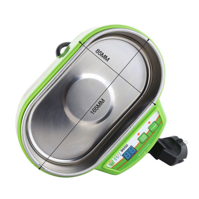Best 9050 30W 0.5L LCD Display Ultrasonic Cleaner - 220V / EU Plug