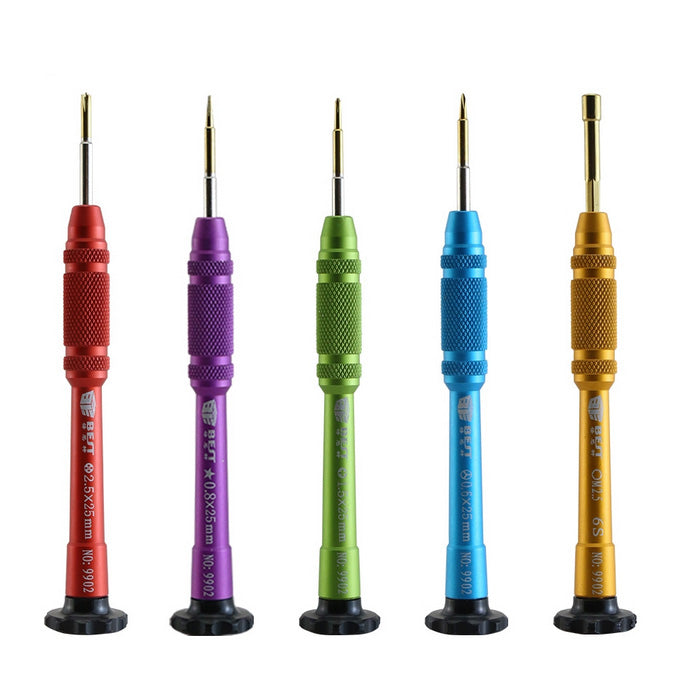 Uniqkart BST-9902S 5 in 1 Precision Metal Screwdriver Set for iPhone 7/7 Plus/8/8 Plus/X/XS/XR/XS Max