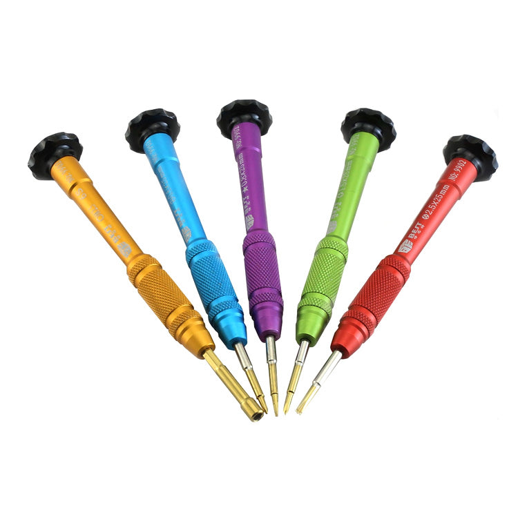 Uniqkart BST-9902S 5 in 1 Precision Metal Screwdriver Set for iPhone 7/7 Plus/8/8 Plus/X/XS/XR/XS Max