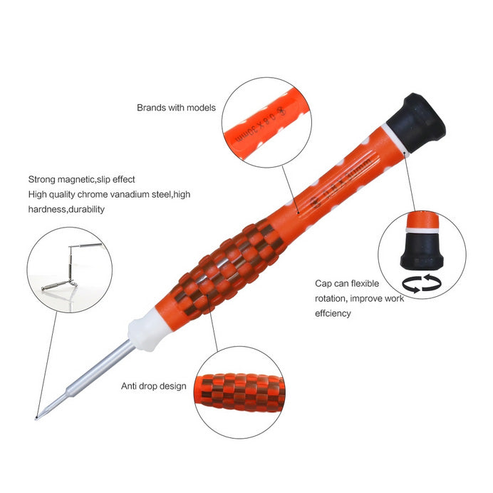 Uniqkart BST-8923 21Pcs Cell Phone Repair Kit Screwdriver Opening Pry Tool Set