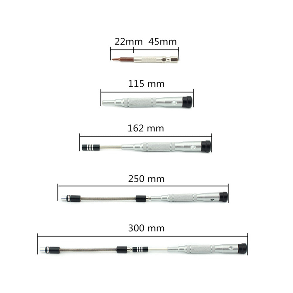 TG6400 64-in-1 Multi-function Precision Screwdriver Bit Set Hand Tool - Green