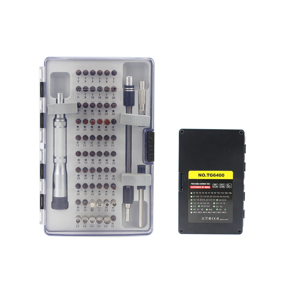 TG6400 64-in-1 Professional Precision Screwdriver Set Hand Tool Repair Tool - Black