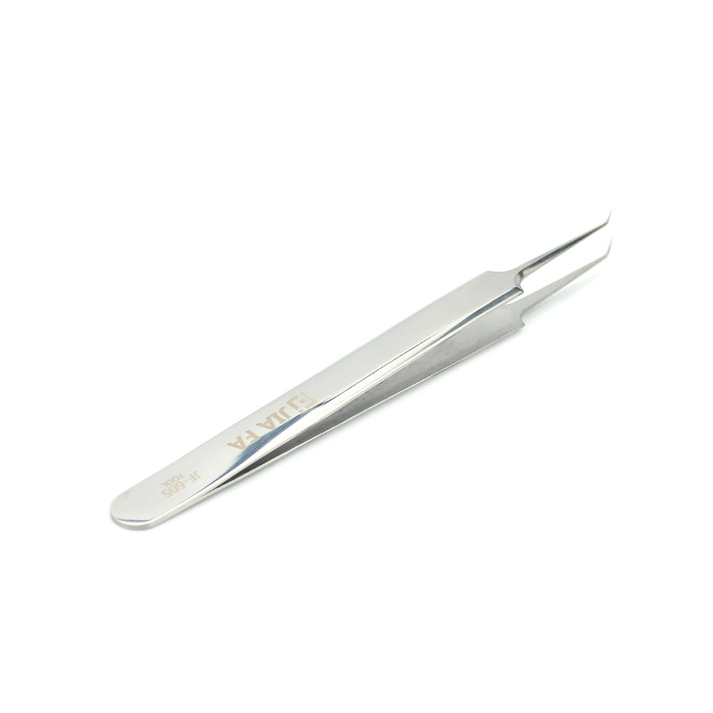 JF-605 Multi-purpose Curved Tip Stainless Steel Tweezer
