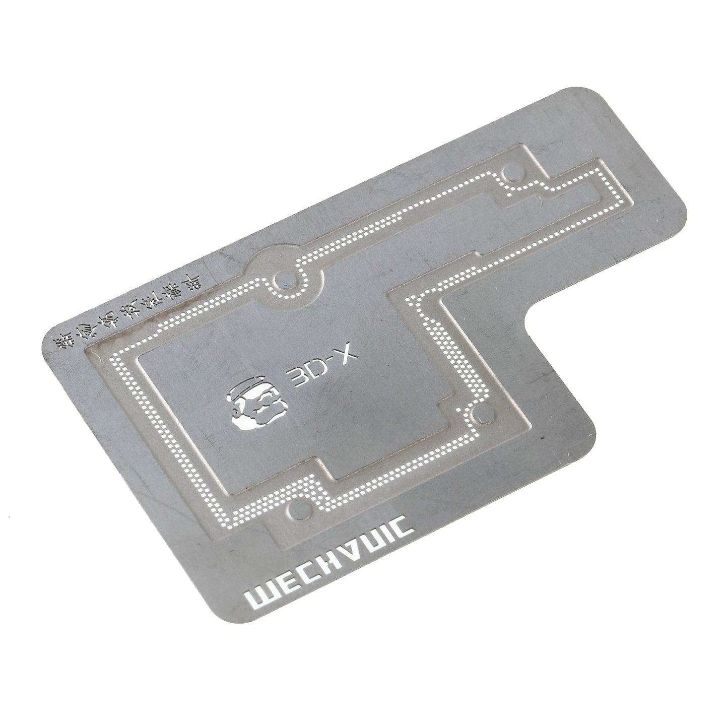 Mechanic 3D Groove BGA Reballing Stencil Postitioning Slot Plate Tin Fixture for iPhone X