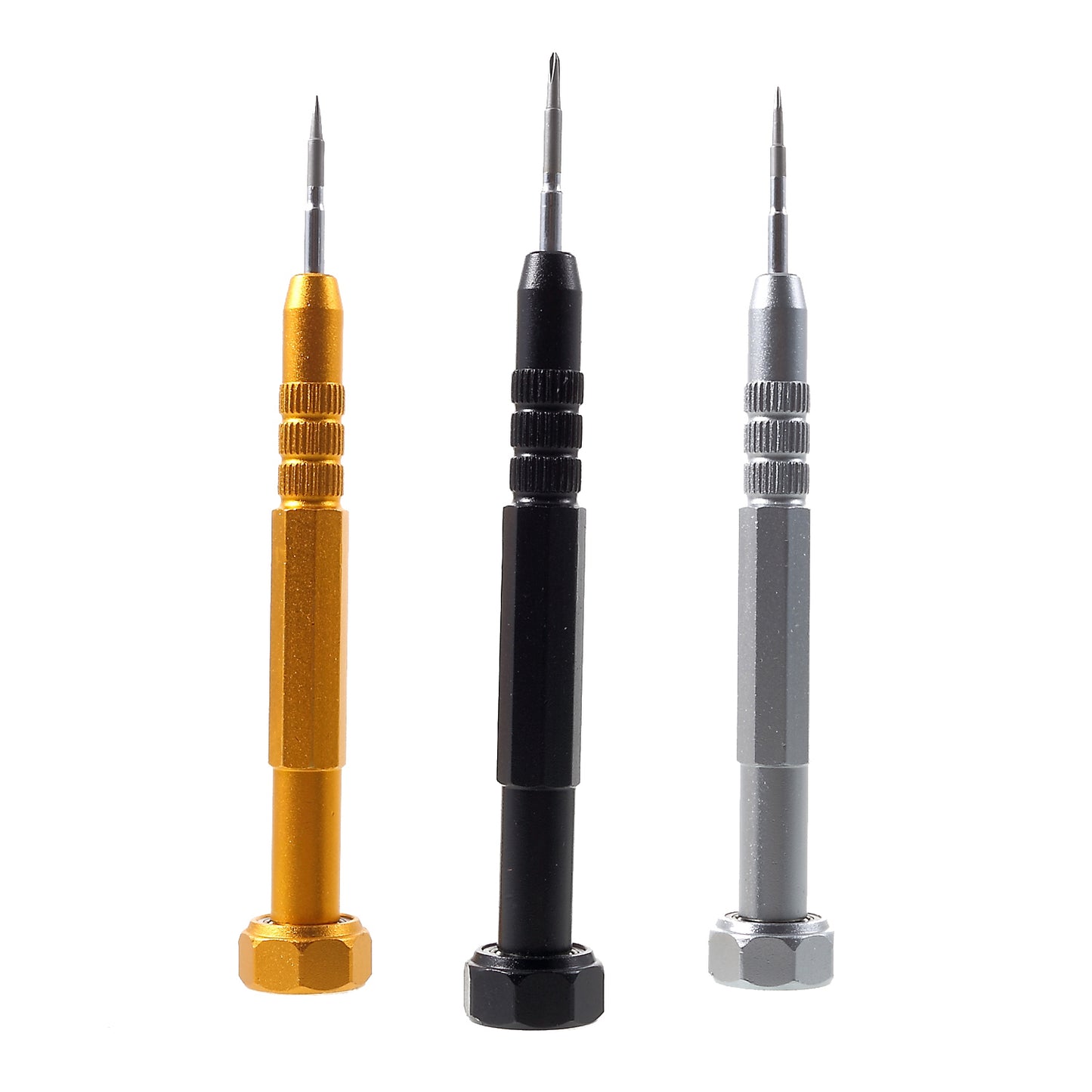 3Pcs/Set Precision Magnetic Screwdriver Set Repair Tools Kit (Tri-wing 0.6, Star 0.8, Phillips 1.5)