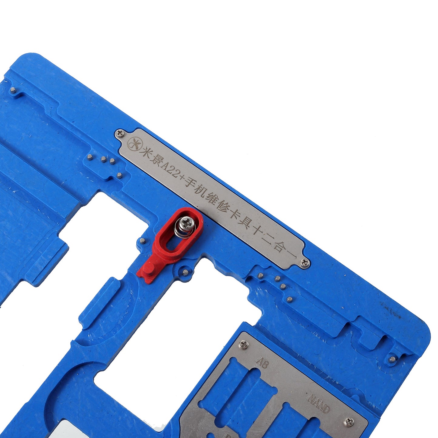 Uniqkart A22+ 12-in-1 Motherboard Repair Fixture PCB Holder for iPhone 8 Plus/8/7 Plus/7/6s Plus/6s