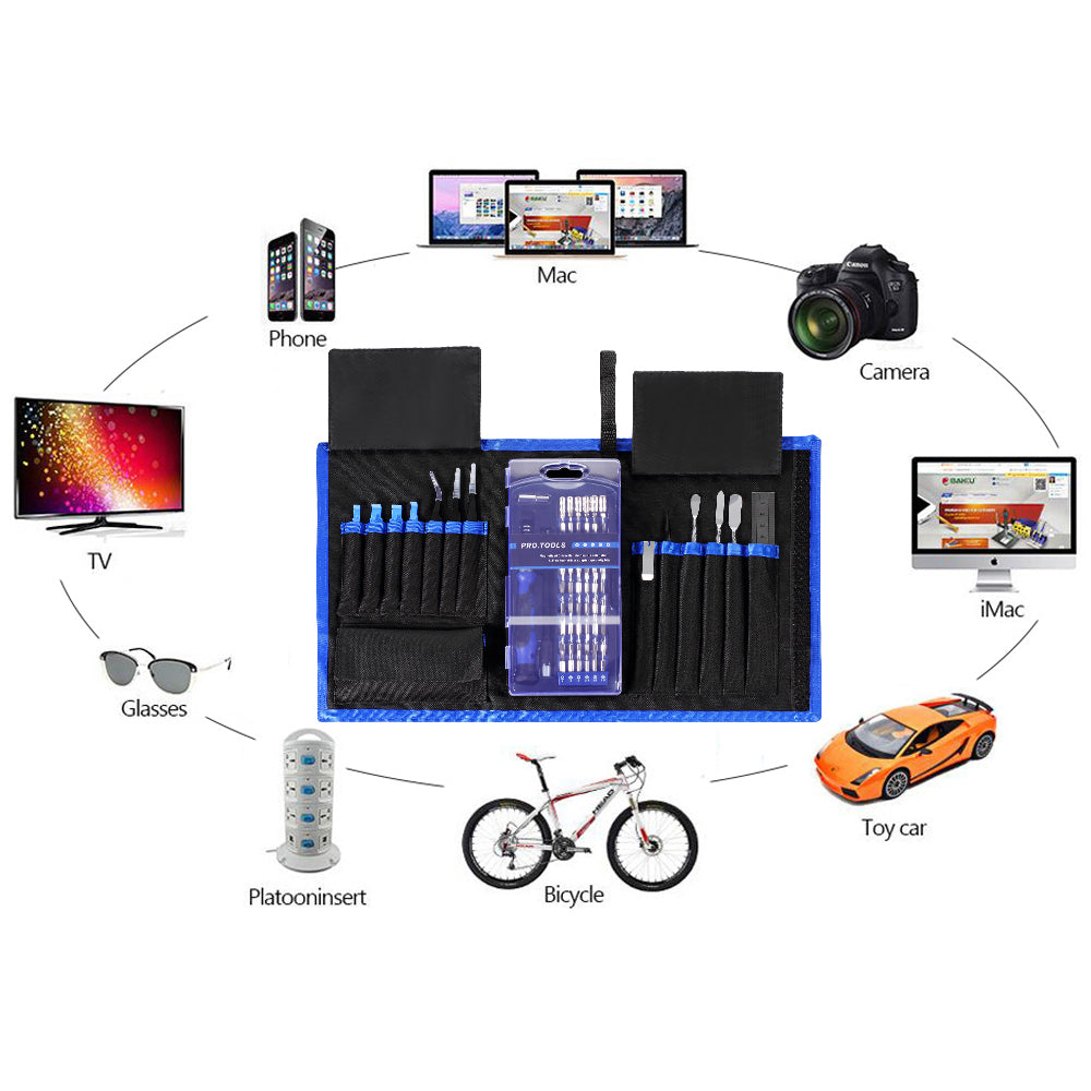 76 in 1 Precision Screwdriver Set with Magnetic Driver Kit for Cellphone, Laptops