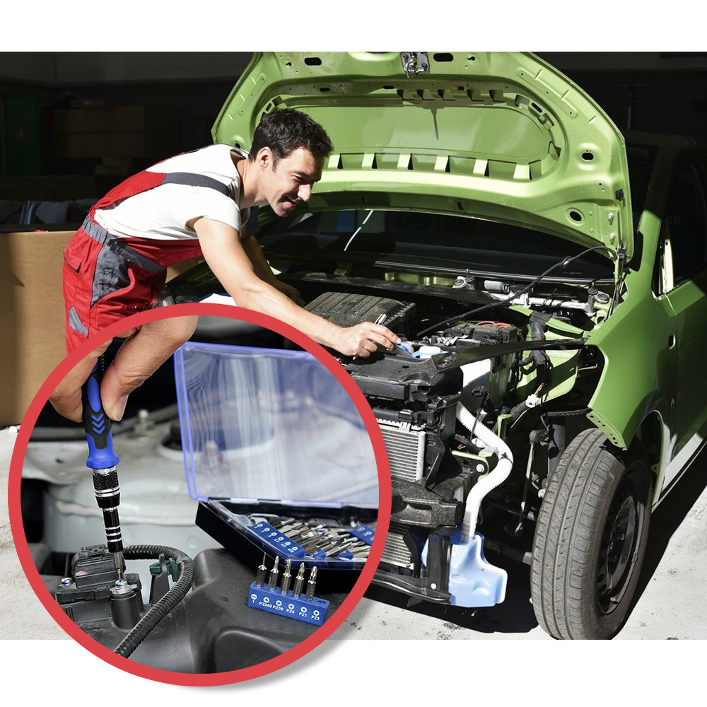 76 in 1 Precision Screwdriver Set with Magnetic Driver Kit for Cellphone, Laptops