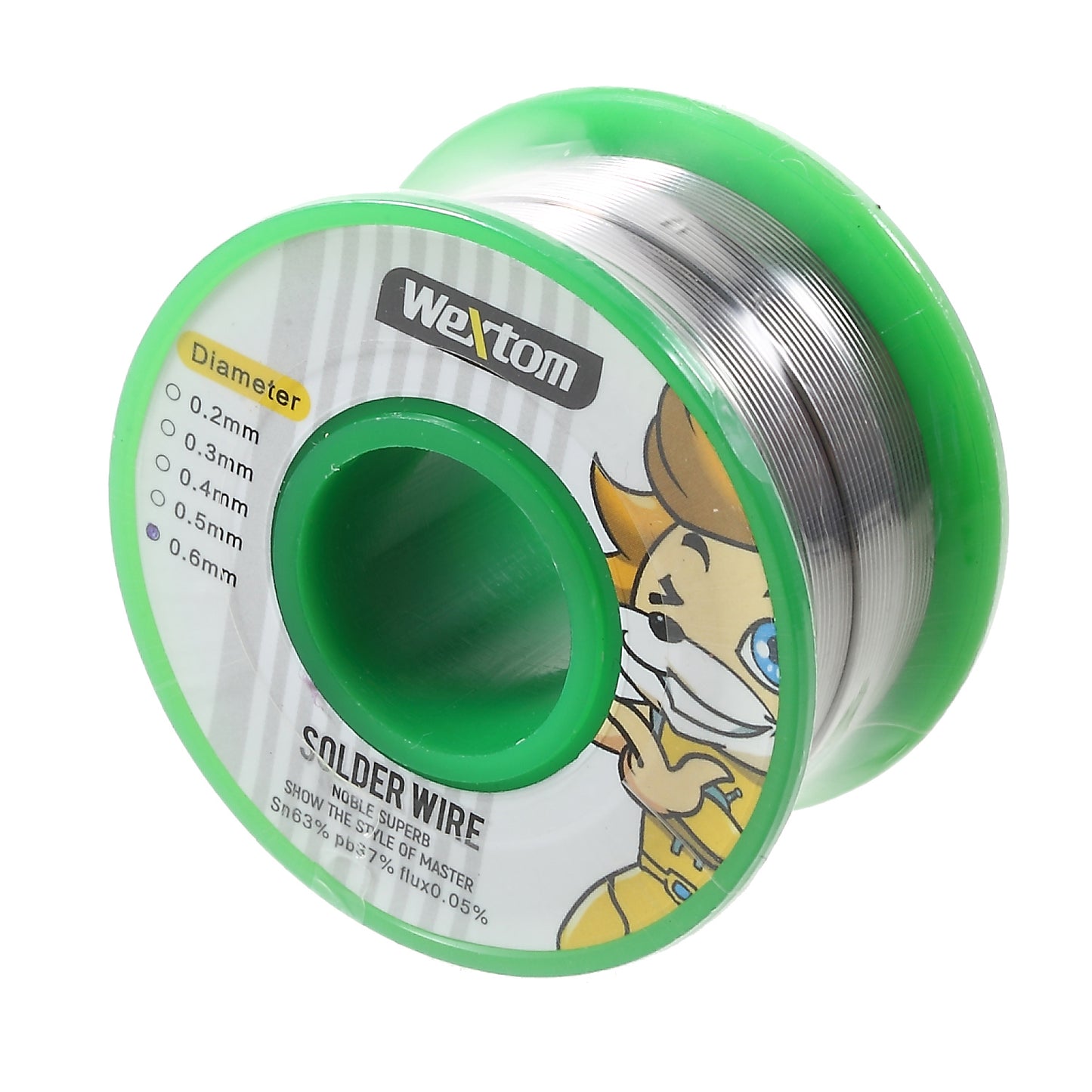 WEXTOM 0.5mm Solder Wire Soldering Tin Lead