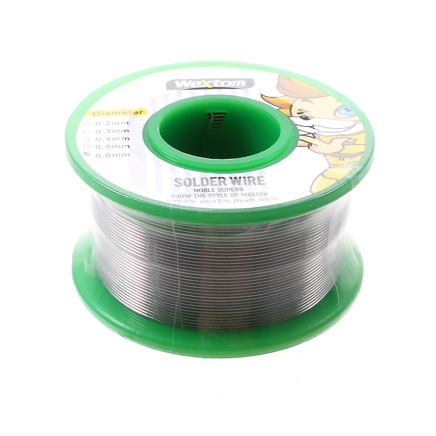 WEXTOM 0.6mm Flux Soldering Tin Lead Solder Wire