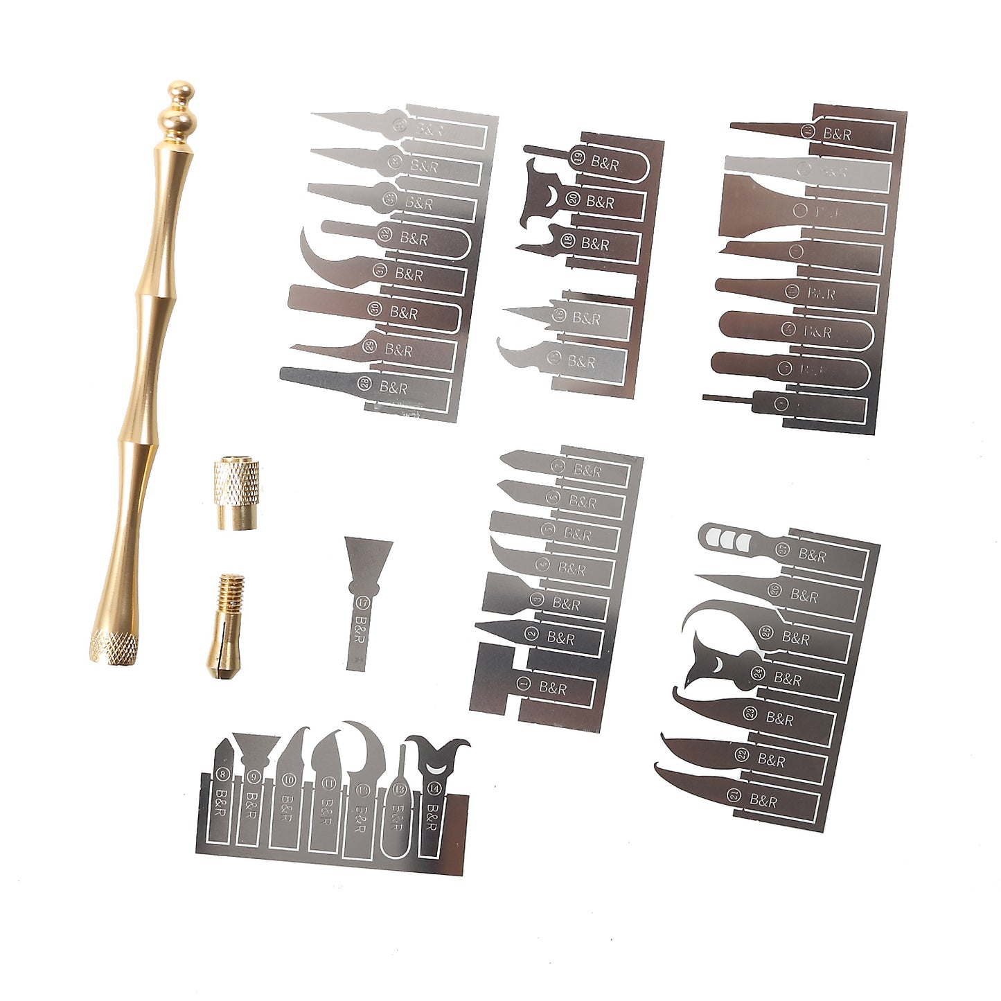 43-in-1 Enhanced Chip Repairing Blades CPU Motherboard Pry Tool