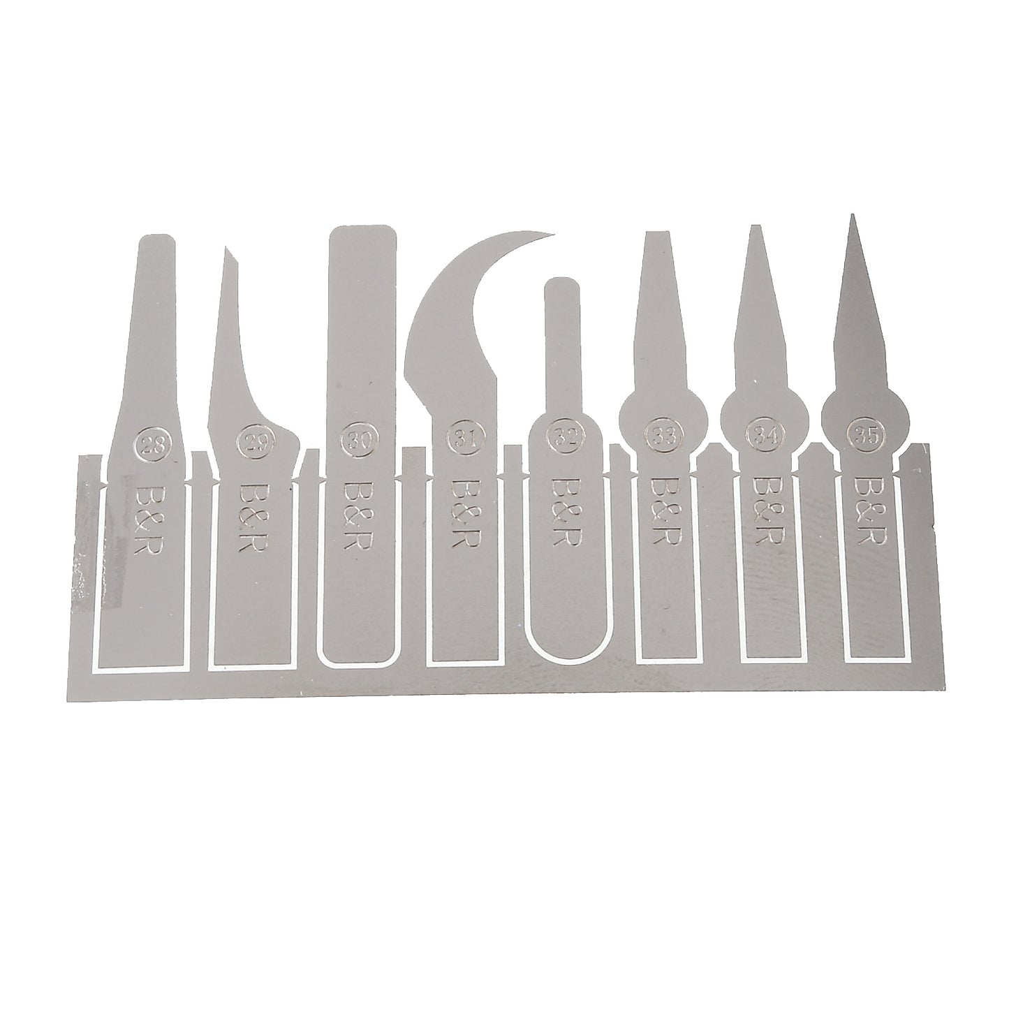 43-in-1 Enhanced Chip Repairing Blades CPU Motherboard Pry Tool