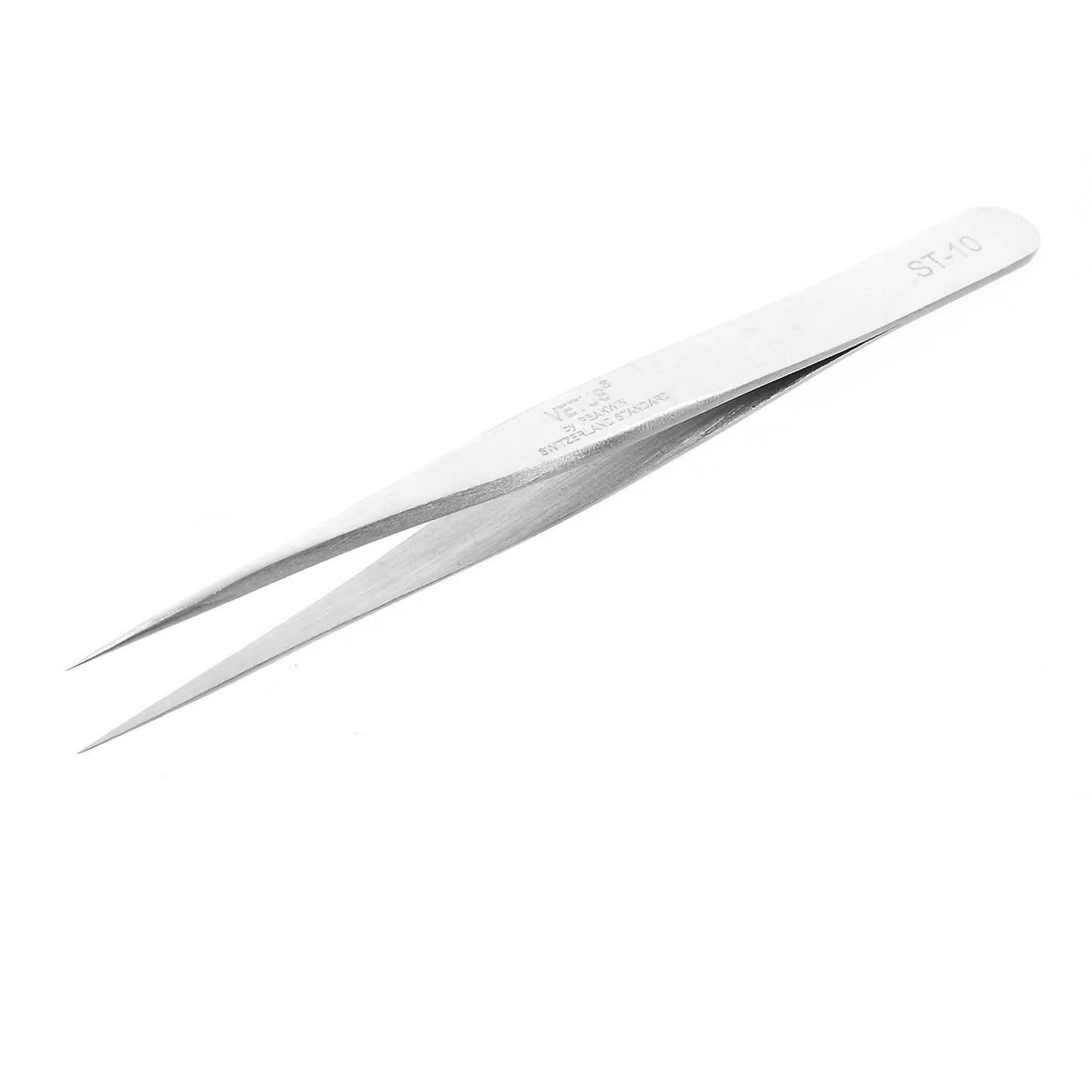 VETUS High Strength Stainless Steel Professional Tweezers - ST10