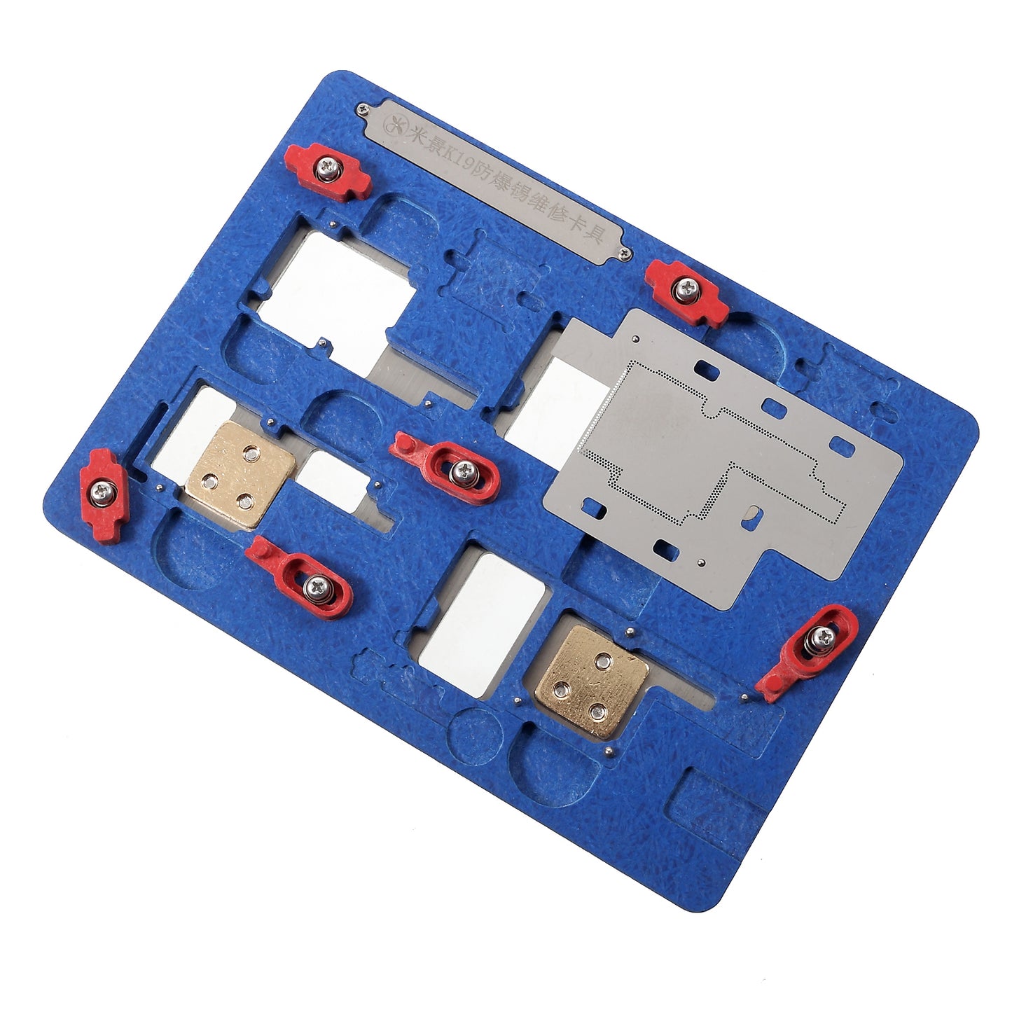 Uniqkart K19 Motherboard Fixture Tool Explosion-proof Cooling Tin Platform for iPhone X