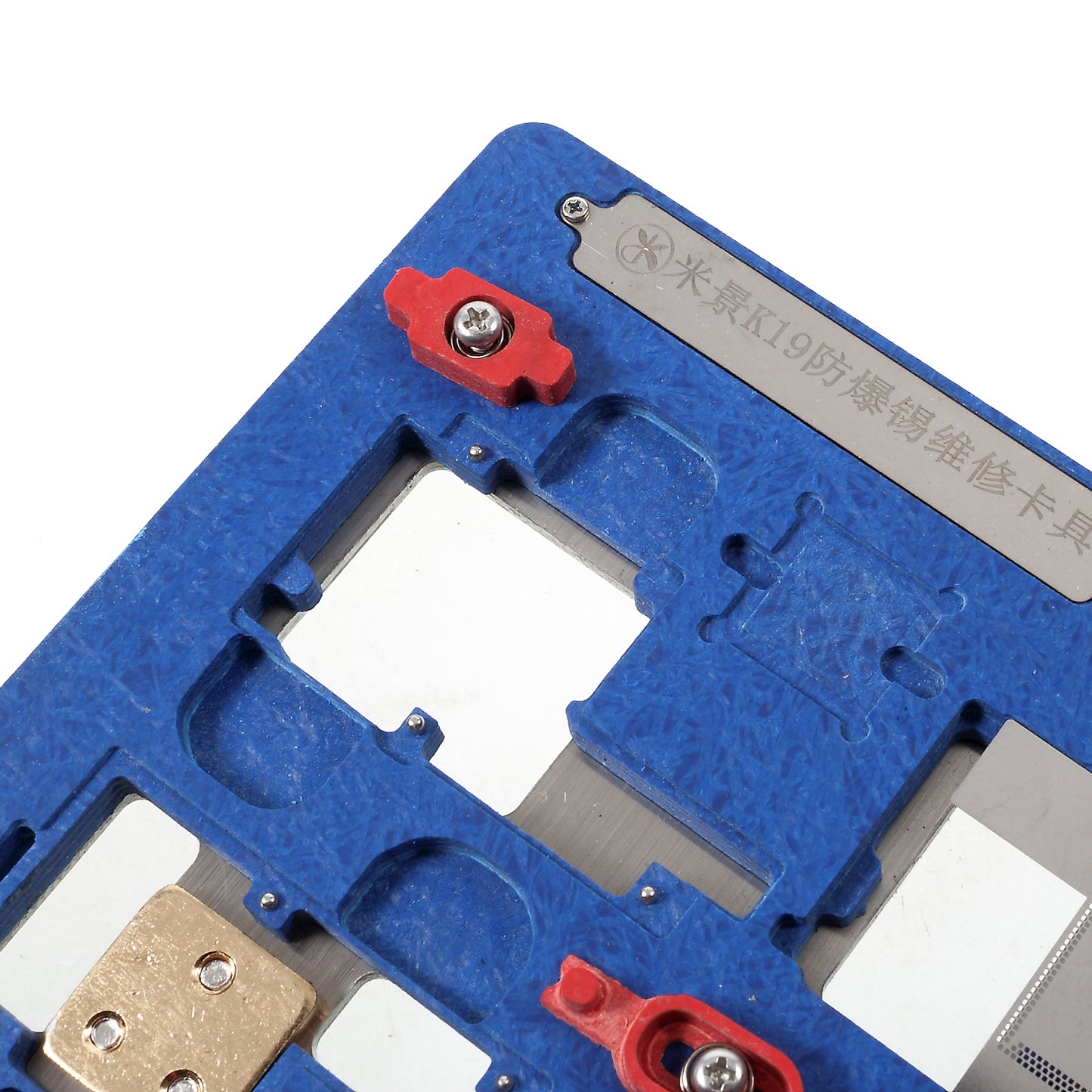 Uniqkart K19 Motherboard Fixture Tool Explosion-proof Cooling Tin Platform for iPhone X