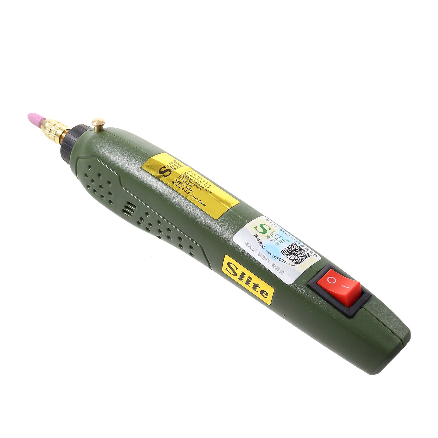 SLITE P500-11A Mini Electric Grinder Set Engraving Machine DIY Electric Drill Tool - EU Plug