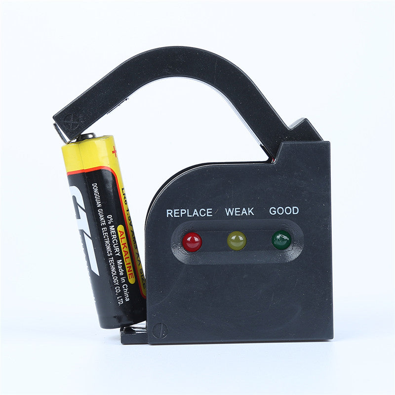 72 Various Sizes Holes Battery Organizer Storage Case with Removable Battery Tester