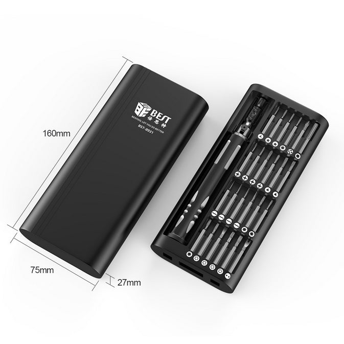 BST-8931 25-in-1 Extension Rod Handle Screwdriver Repair Tools Set