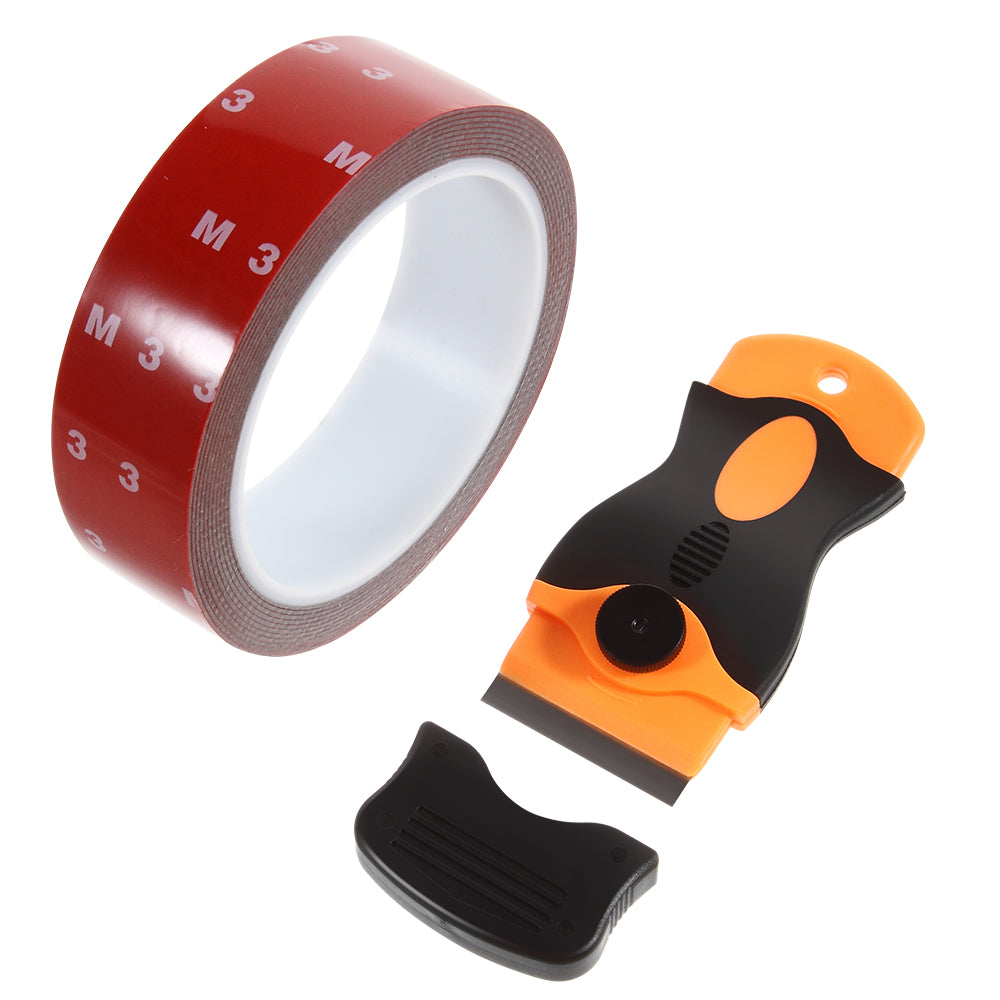 Adhesive Double Sided VHB Tape + Scraper Glue Remover - Width: 2cm