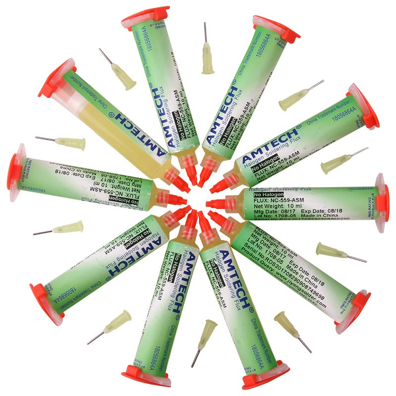 AMTECH NC-559-ASM 10cc Lead-free Soldering Flux