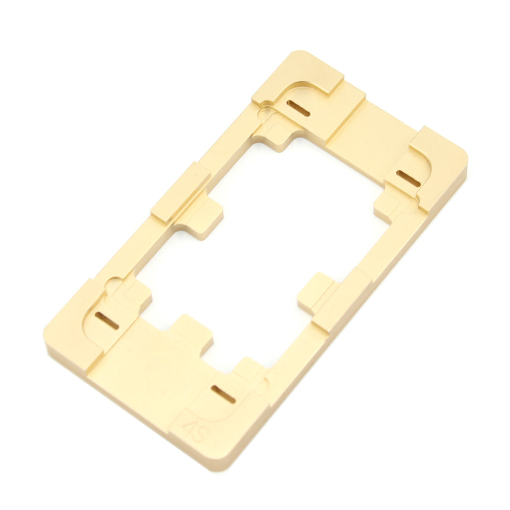 Aluminum Alloy Front Screen LCD Outer Glass Lens Repair Gluing Mold Tool for iPhone 4s / 4