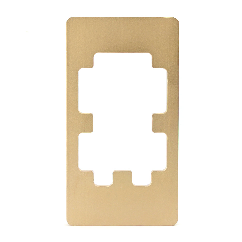 Aluminum Alloy Front Screen LCD Outer Glass Lens Repair Gluing Mold Tool for iPhone 4s / 4