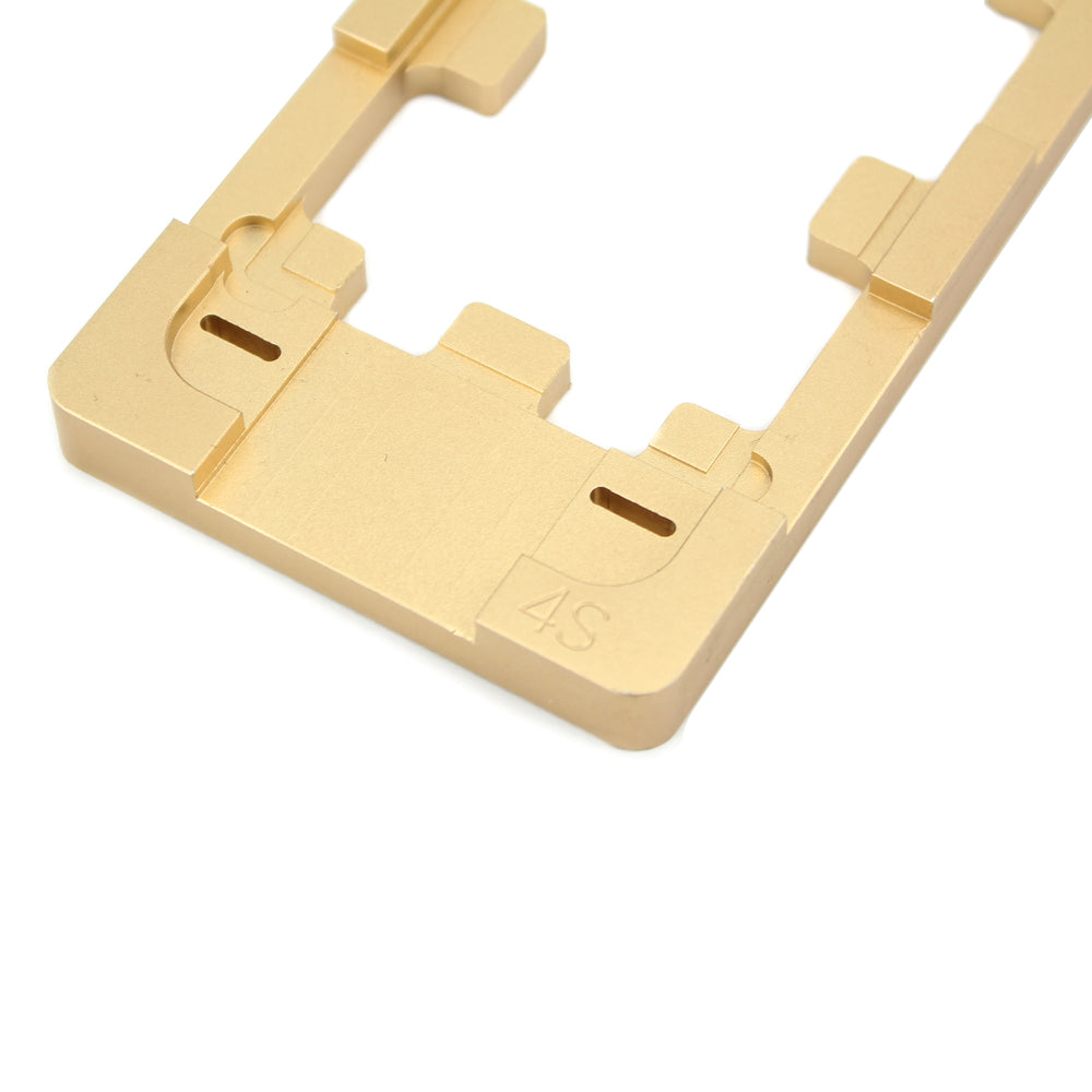 Aluminum Alloy Front Screen LCD Outer Glass Lens Repair Gluing Mold Tool for iPhone 4s / 4