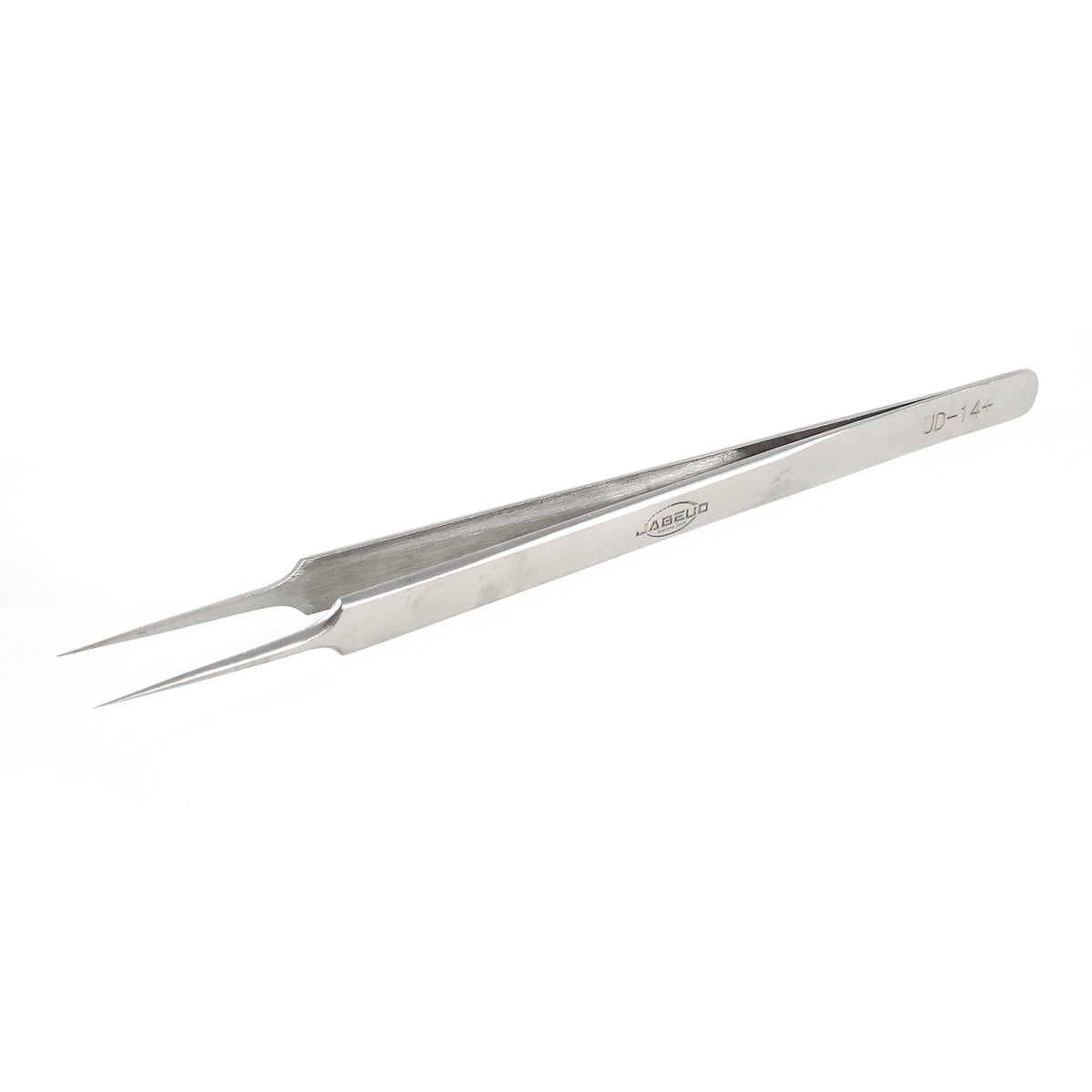 JABEUD UD+ Stainless Steel Sharp Fine Point Multi-purpose Tweezer Precision Tool - Silver
