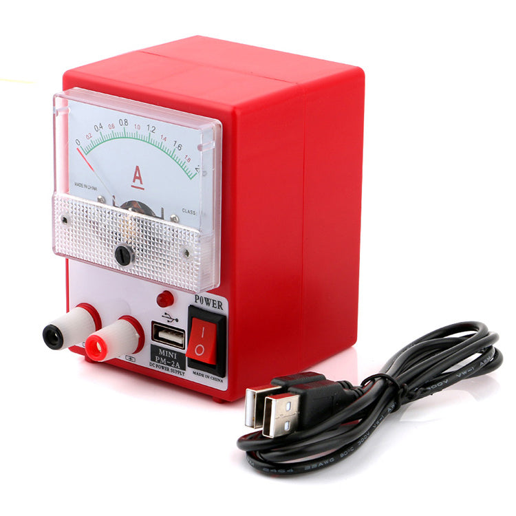 PM-2A Mini DC Power Supply Ammeter for Mobile Phone Repair Power Test Tools Set