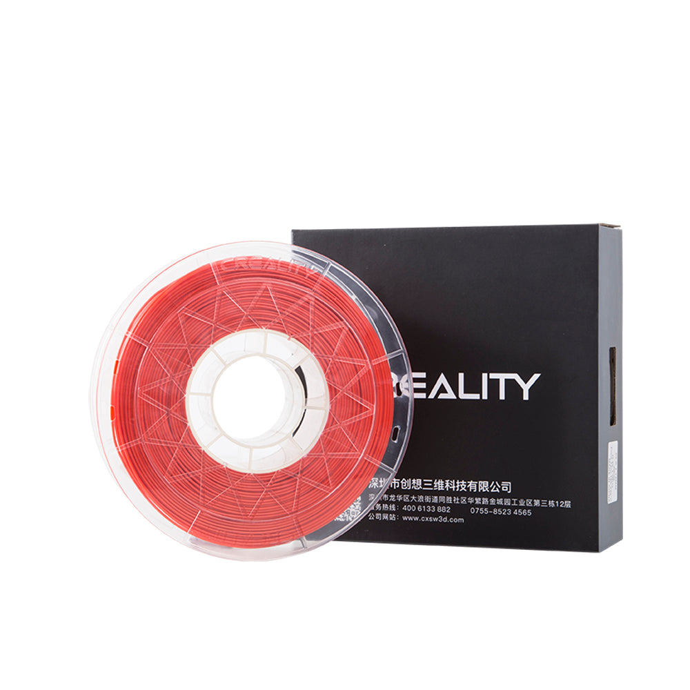 1.75mm ABS 3D Printer Filament, Length: 3.2M - Red