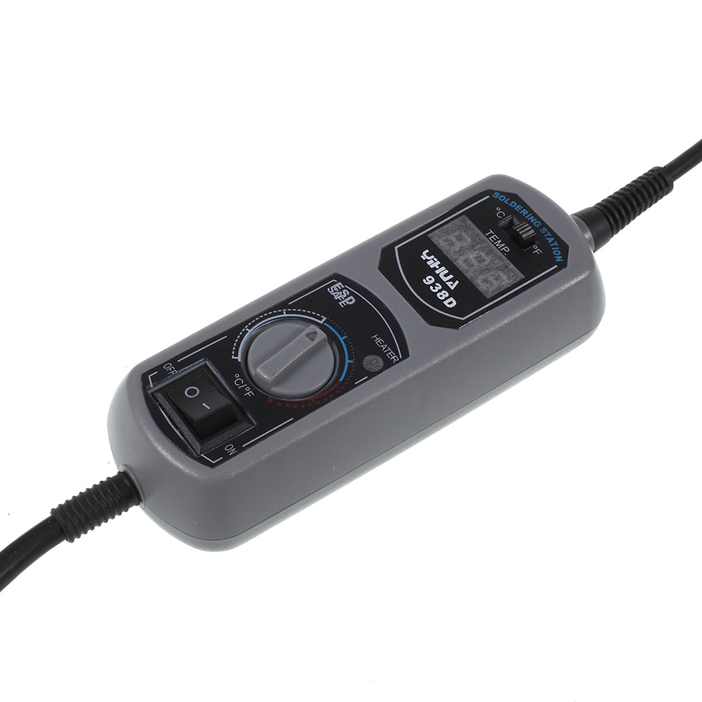 938D Portable Hot Tweezers Mini Soldering Station for BGA SMD Repairing Tweezers Iron