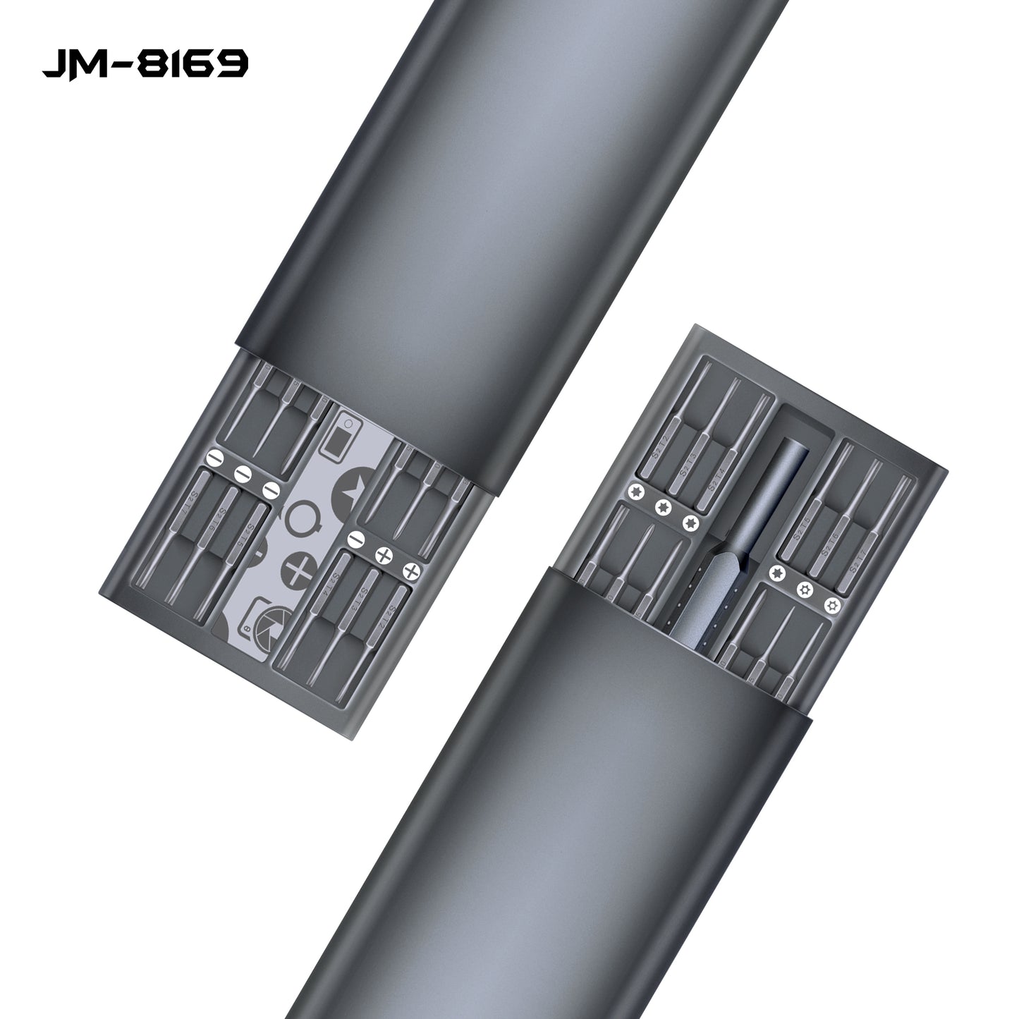 Jakemy JM-8169 49 in 1 Precision Screwdriver Set Multifunctional Screwdriver Bits Set Screwdriver Head Repair Tool Kit