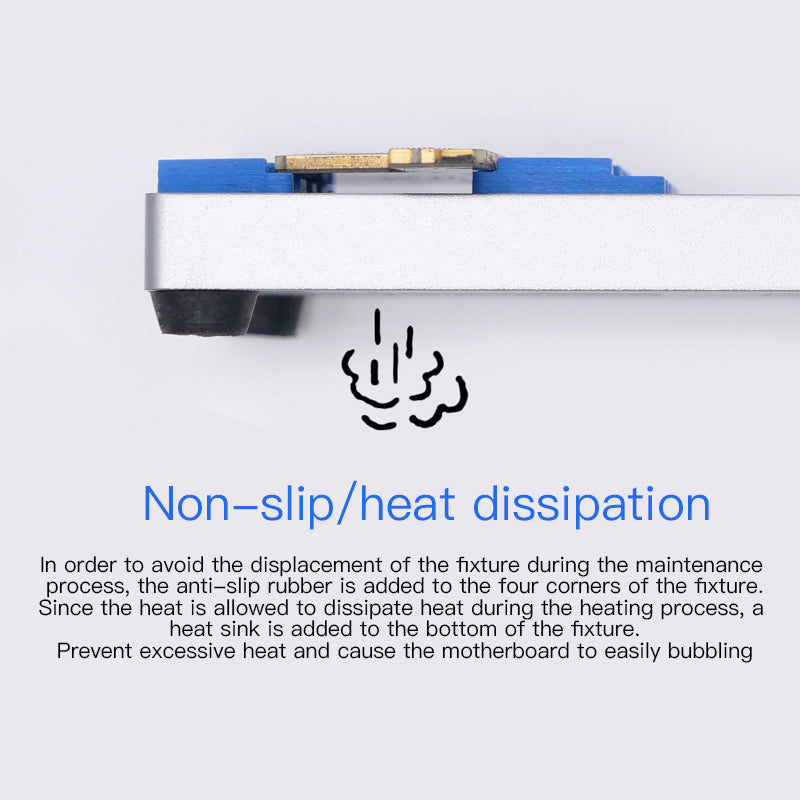 Uniqkart K22 Universal PCB Board Holder Fixture Mobile Phone Motherboard Fixing Tool for iPhone Samsung Logic Board IC Chip Repair