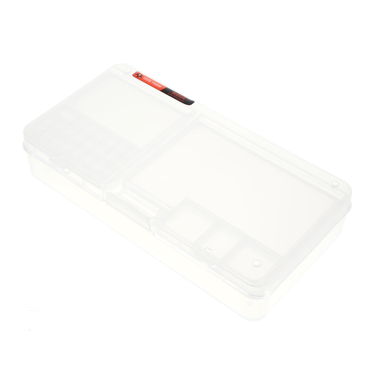 OSS W 203 Double Layer Phone Parts Storage Box Phone Repair Multifunction Box - White
