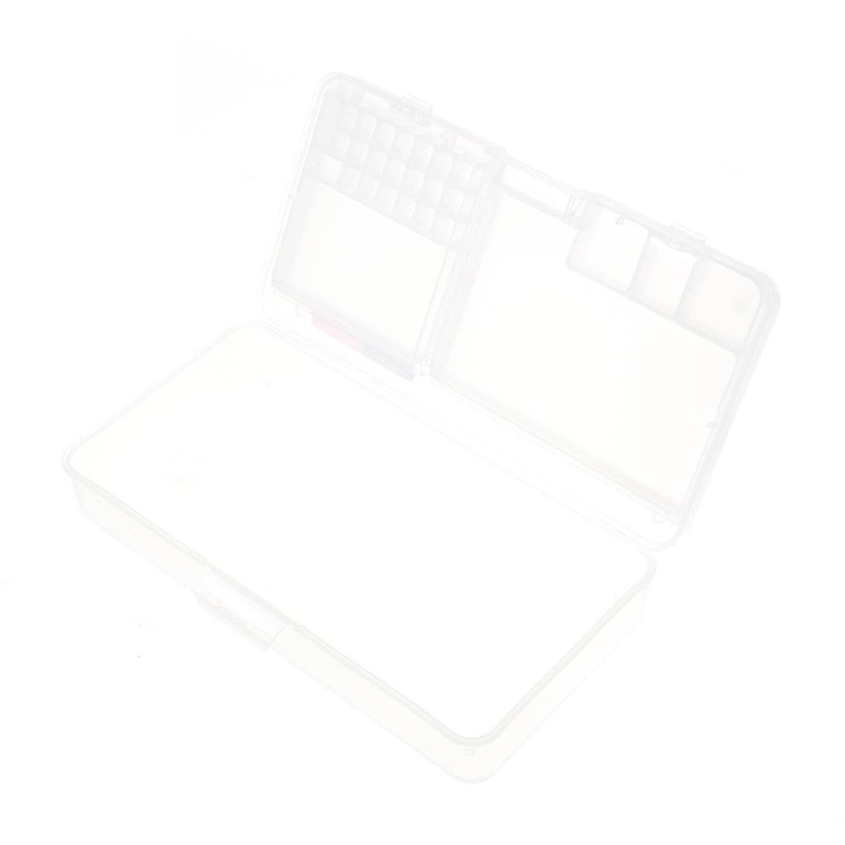 OSS W 203 Double Layer Phone Parts Storage Box Phone Repair Multifunction Box - White
