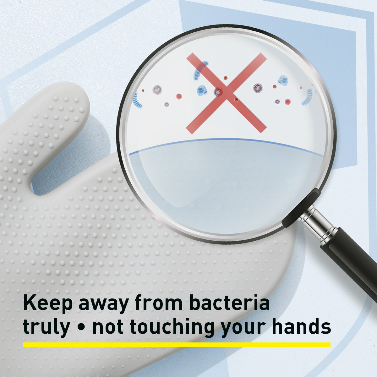 Clean Soft Rubber + Silicone Gloves Car Cleaning Kit