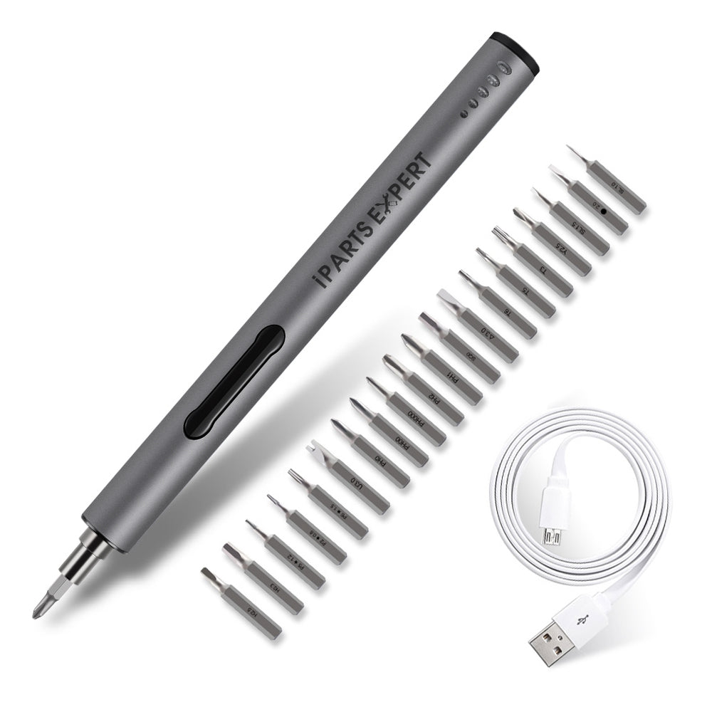 IPARTSEXPERT 20-Bit Electric Screwdriver Kit Precision Repair Screw Hand Tools Set