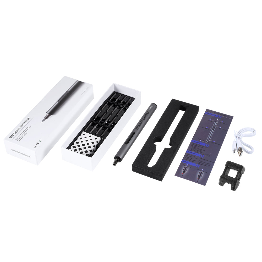 IPARTSEXPERT 20-Bit Electric Screwdriver Kit Precision Repair Screw Hand Tools Set