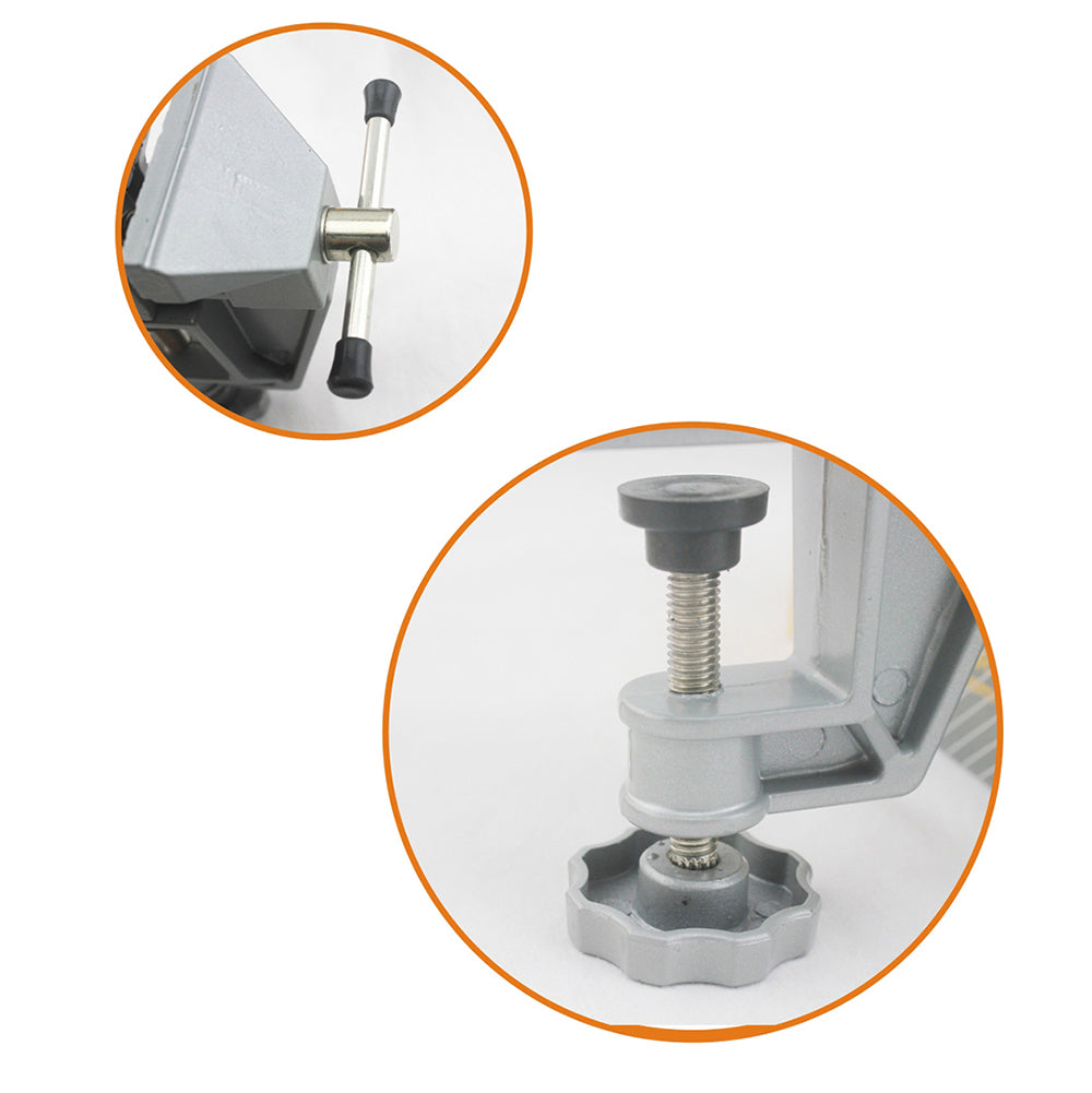 Uniqkart L317374 40mm Die-cast Aluminum Alloy Mini Bench Vice