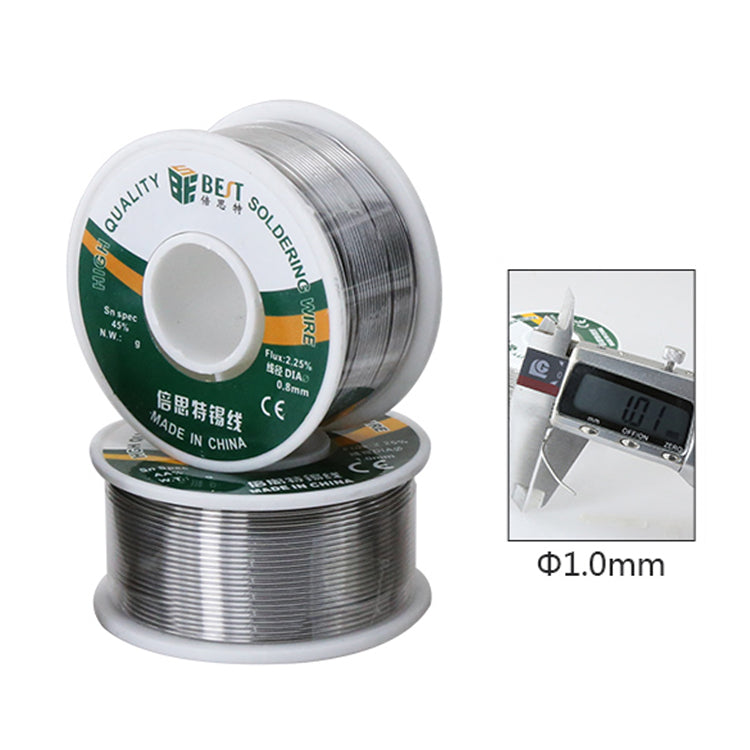 Uniqkart Sn60Pb40 Flux Core Solder Wire - 1.0mm x 100g