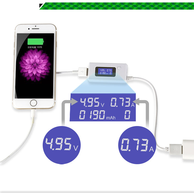Best BST-U1 LCD USB Detector Voltage Current Capacity Tester