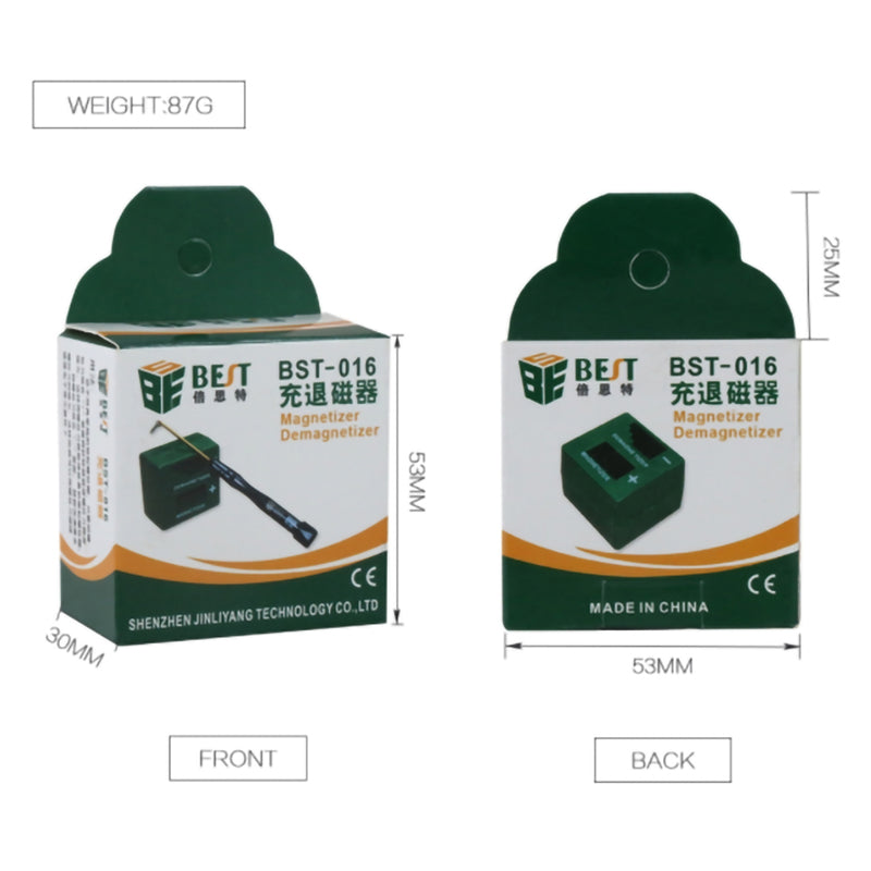 BST-016 Magnetizer Demagnetizer Tool Screwdriver Magnetic Pick Up Tool (Random Color)