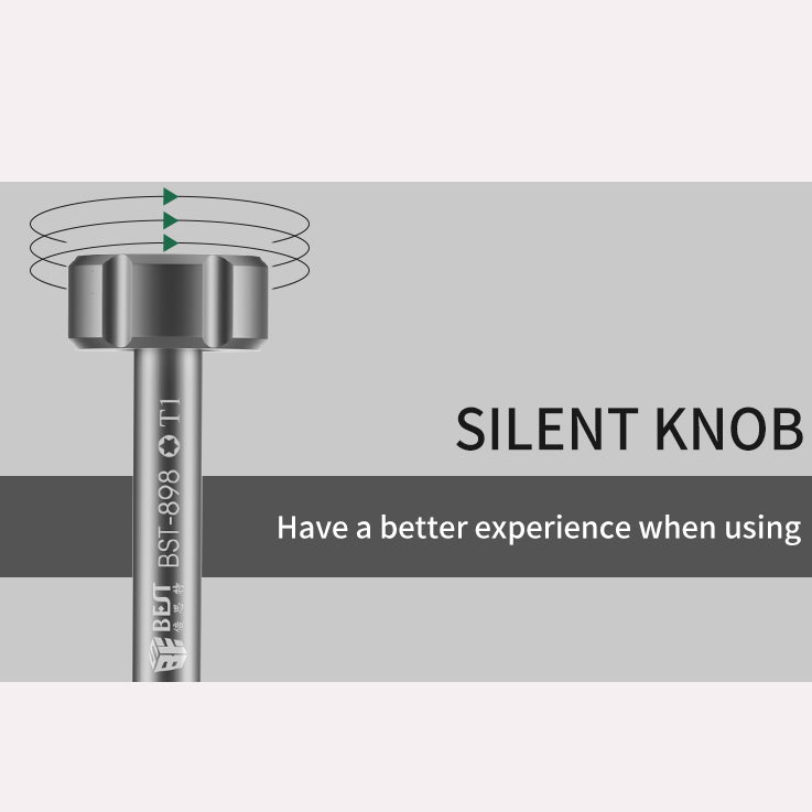BST-898 Professional Precise Screwdriver Anti-slip Handle - Phillips 2.5mm
